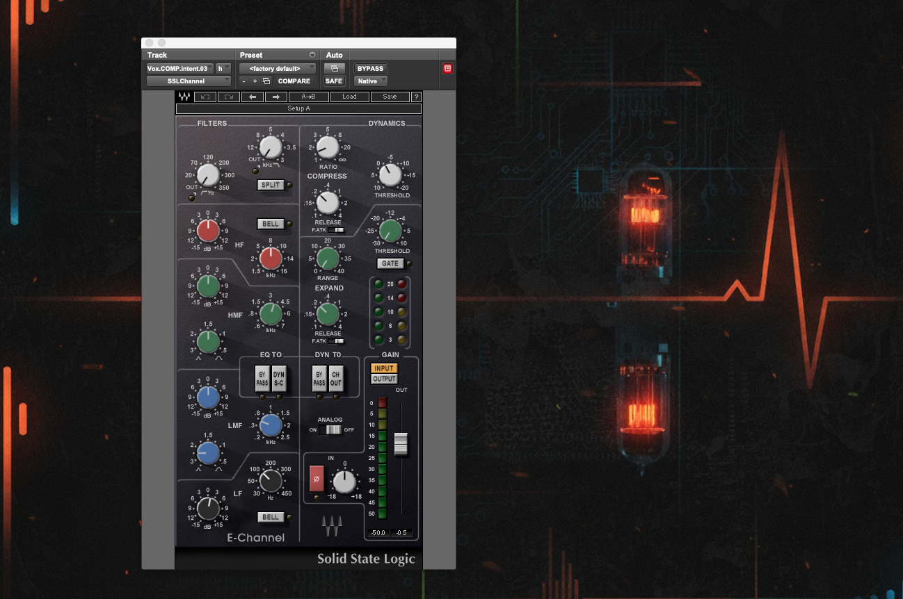 Waves SL 4000 E-Channel SSL 4000 E-Series Console Emulation Plugin