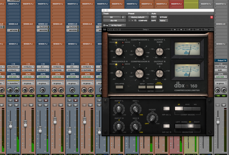 Waves Compressor Limiter | dbx 160 Compressor Limiter Plugin