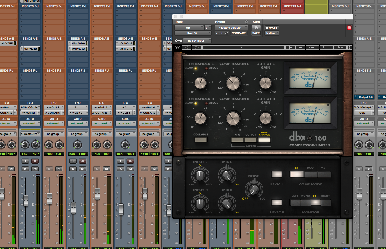 Waves Compressor Limiter | dbx 160 Compressor Limiter Plugin