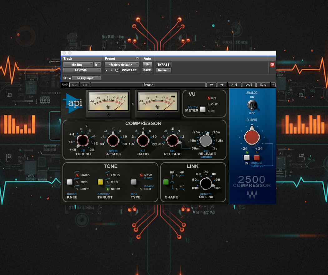Waves API 2500 Compressor Plugin Review Featured Image